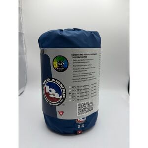 Big Agnes Boundary Deluxe Insulated Sleeping Pad, Blue, 25'' x 72''